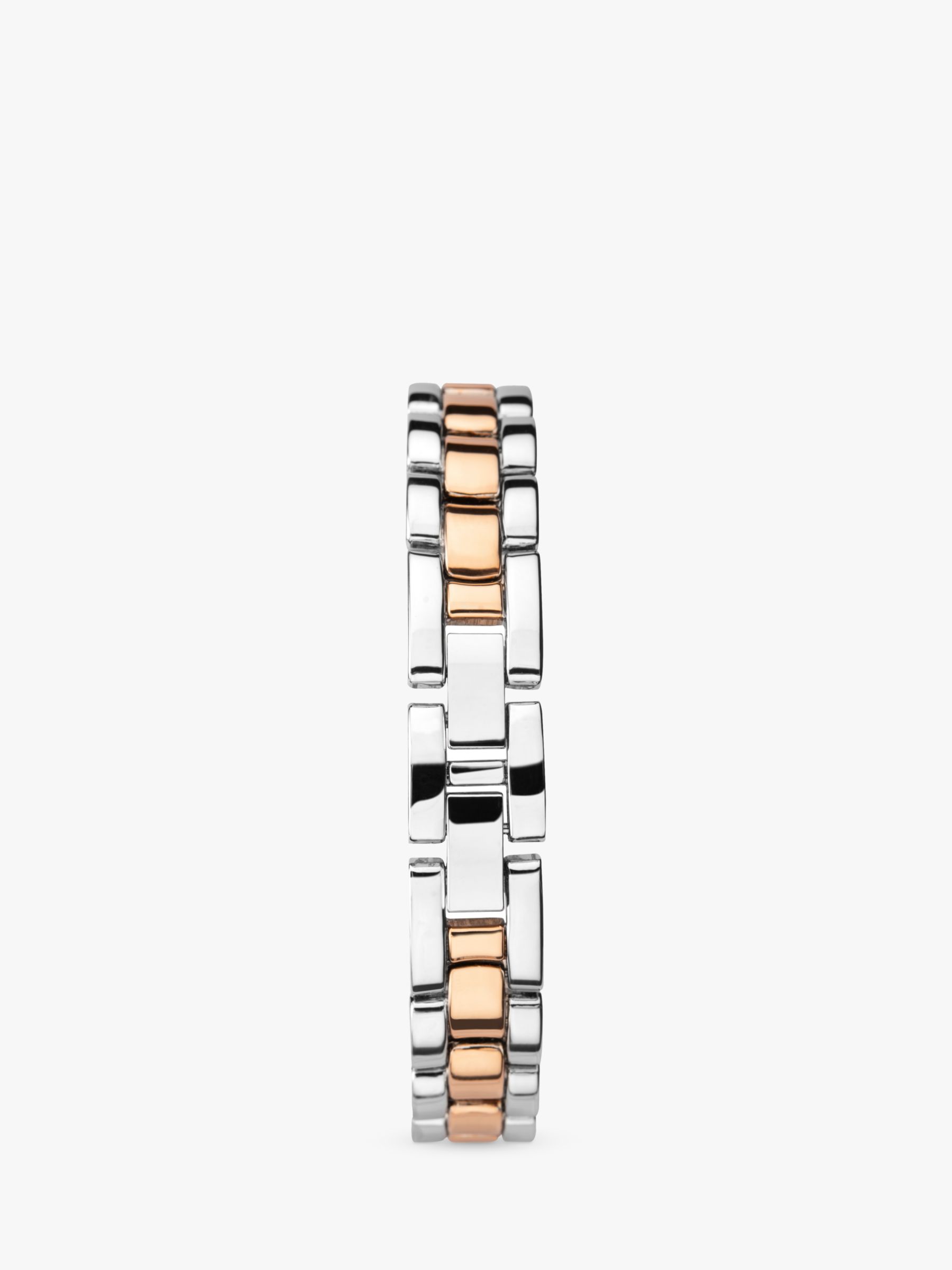 Buy Sekonda 2956 Women's Glass Crystal Bracelet Strap Watch, Silver/Rose Gold Online at johnlewis.com