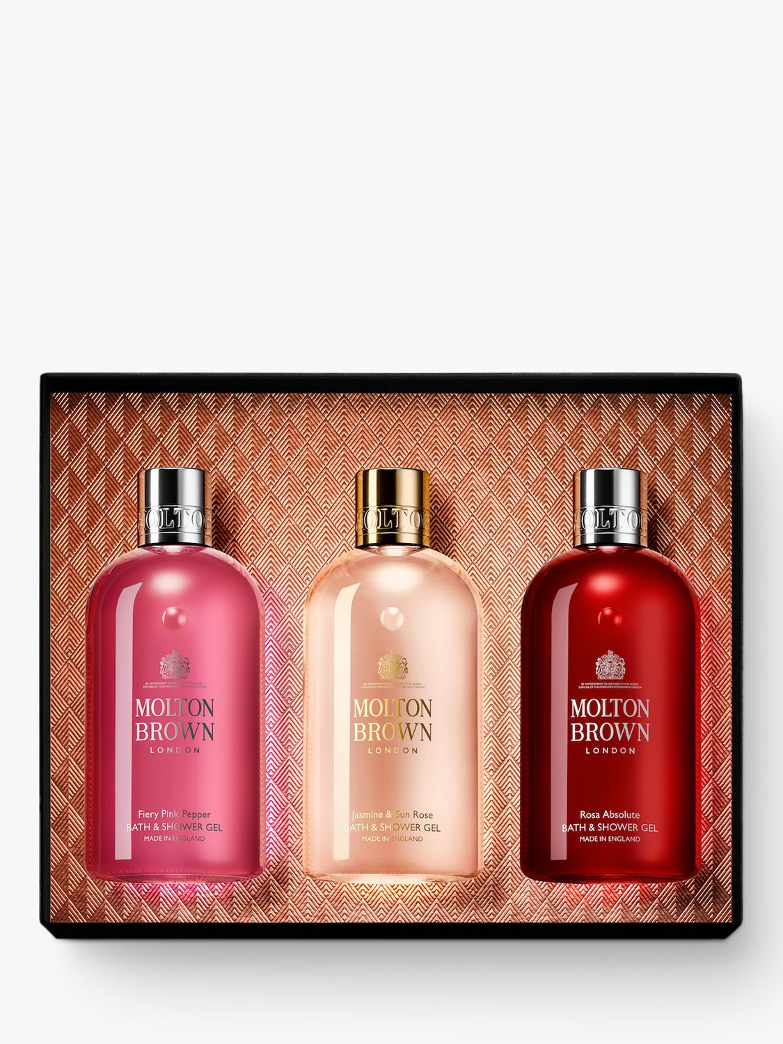 Molton Brown Floral & Chypre Bath & Shower Gel Bodycare Gift Set at ...