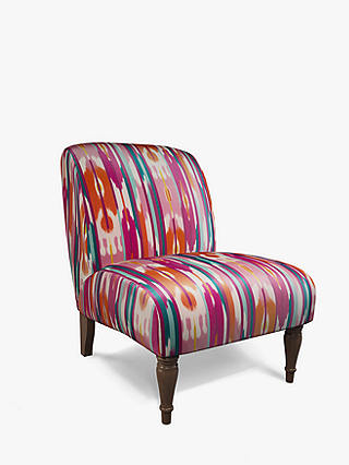 John Lewis & Partners Lounge Chair, Dark Leg, Ampana Print