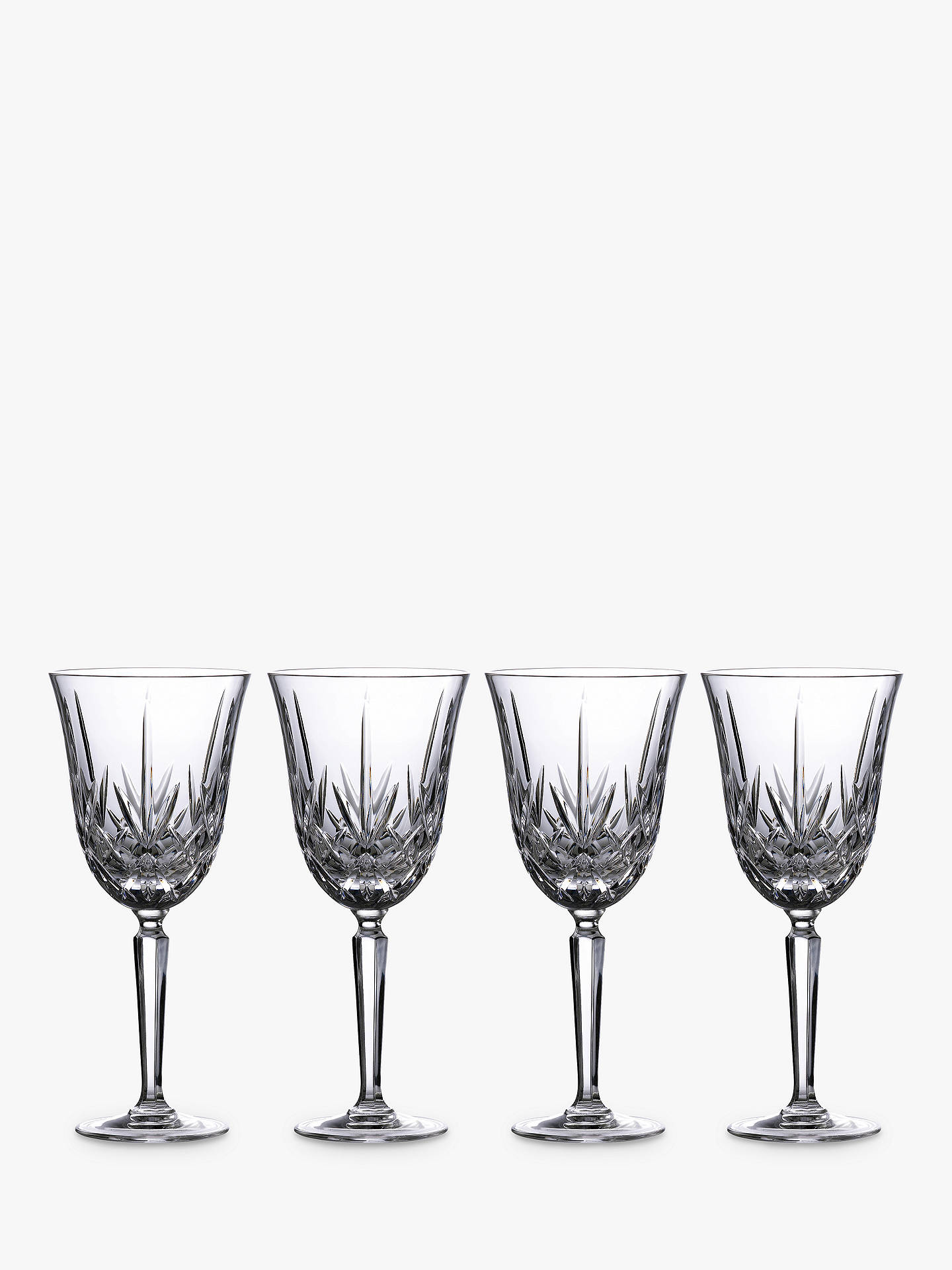 Marquis by Waterford Maxwell Crystal Cut Glass Wine ...