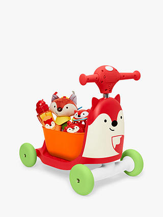 Skip Hop Zoo 3 in 1 Ride On Fox Toy