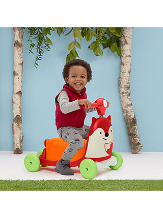 Skip Hop Zoo 3 in 1 Ride On Fox Toy