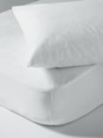 little home at John Lewis Children's Waterproof Terry Towel Single Mattress Protector and Pillow Protector Set