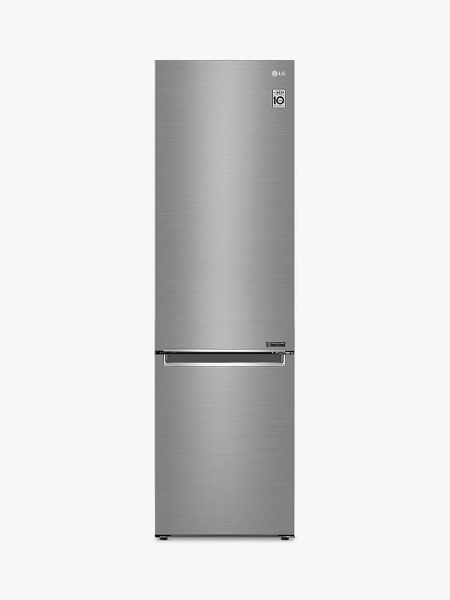 Buy LG GBB62PZGFN Freestanding 70/30 Fridge Freezer, Shiny Steel Online at johnlewis.com