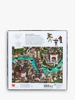 Laurence King Publishing World of Shakespeare Jigsaw Puzzle, 1000 Pieces