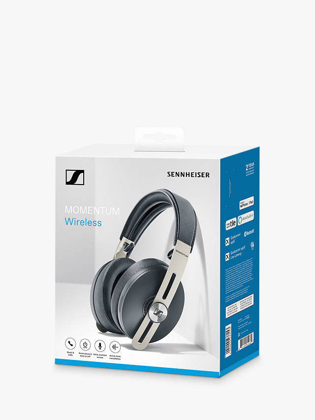Sennheiser Momentum 3 Wireless Noise Cancelling Bluetooth Over-Ear Headphones with Mic/Remote, Black