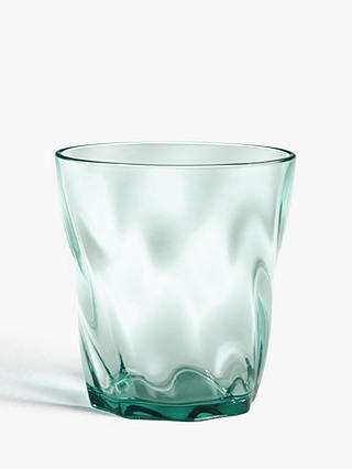 John Lewis & Partners Ripple Recycled Look Acrylic Tumbler, 380ml