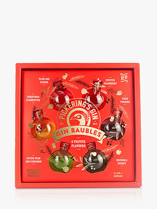 Pickering's Gin Baubles, 6x 5cl