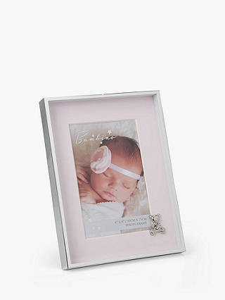 Bambino Baby Teddy Photo Frame, 4 x 6 inches