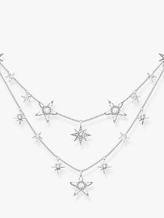 THOMAS SABO Magic Stars Layered Necklace, Silver