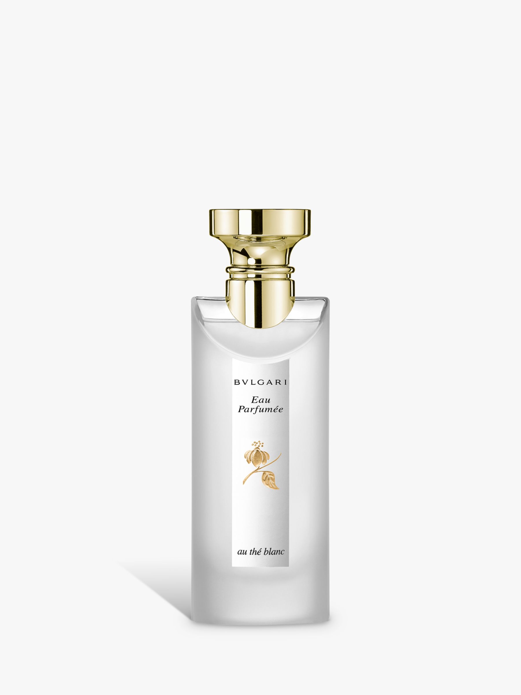 BVLGARI Eau Parfumee au The Blanc Eau de Cologne, 75ml at John Lewis &  Partners