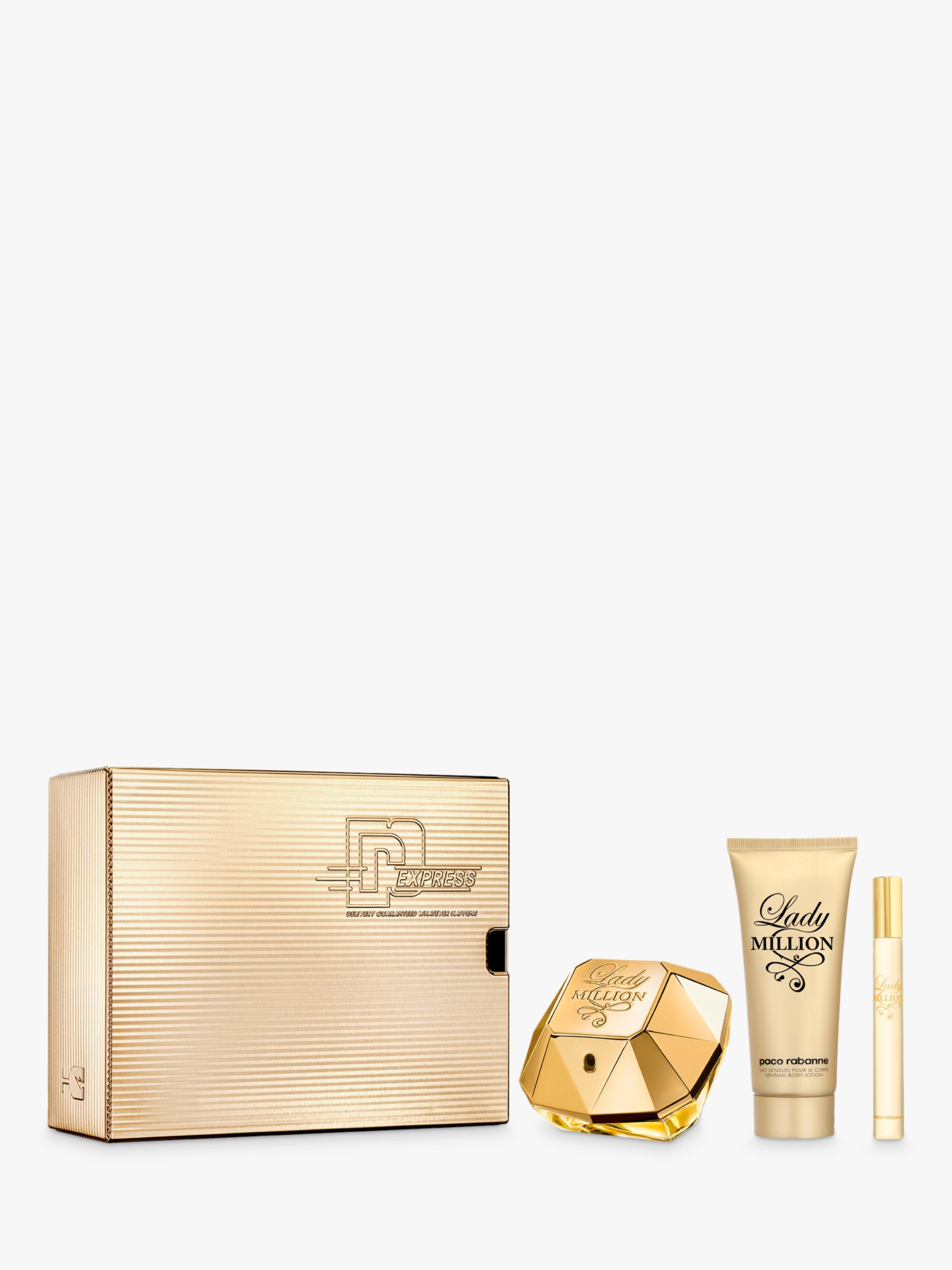 Paco Rabanne Lady Million 80ml Eau de Parfum Fragrance Gift Set at John ...