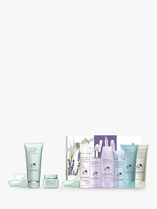 Liz Earle Cleanser with 2 Cotton Cloths and Moisturiser Dry/Sensitive Skin Bundle with Relax & Revive Collection