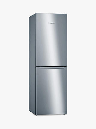 Bosch KGN34NL3AG Freestanding 60/40 Fridge Freezer, A++ Energy Rating, 60cm Wide, Inox-look