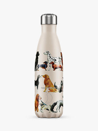 Chilly's Emma Bridgewater Dogs Print Insulated Leak-Proof Drinks Bottle, 500ml