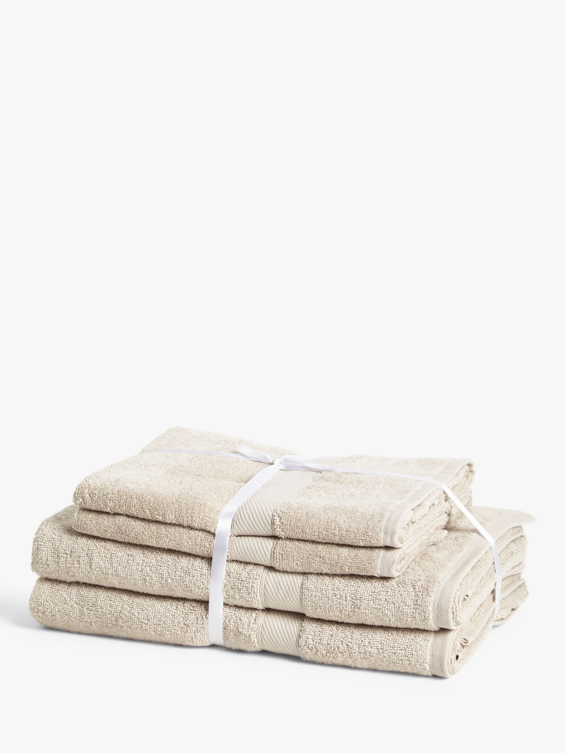 John Lewis & Partners Colour Defence 4 Piece Towel Bale review