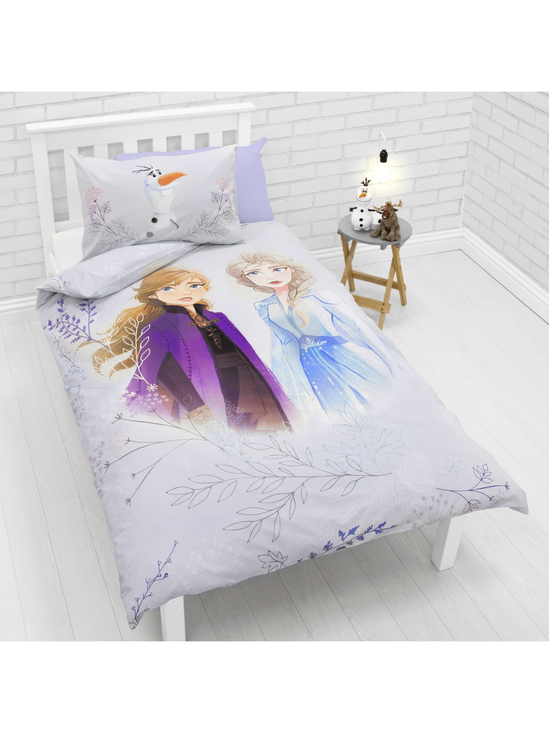 Disney Frozen 2 Reversible Duvet Cover And Pillowcase Set Single