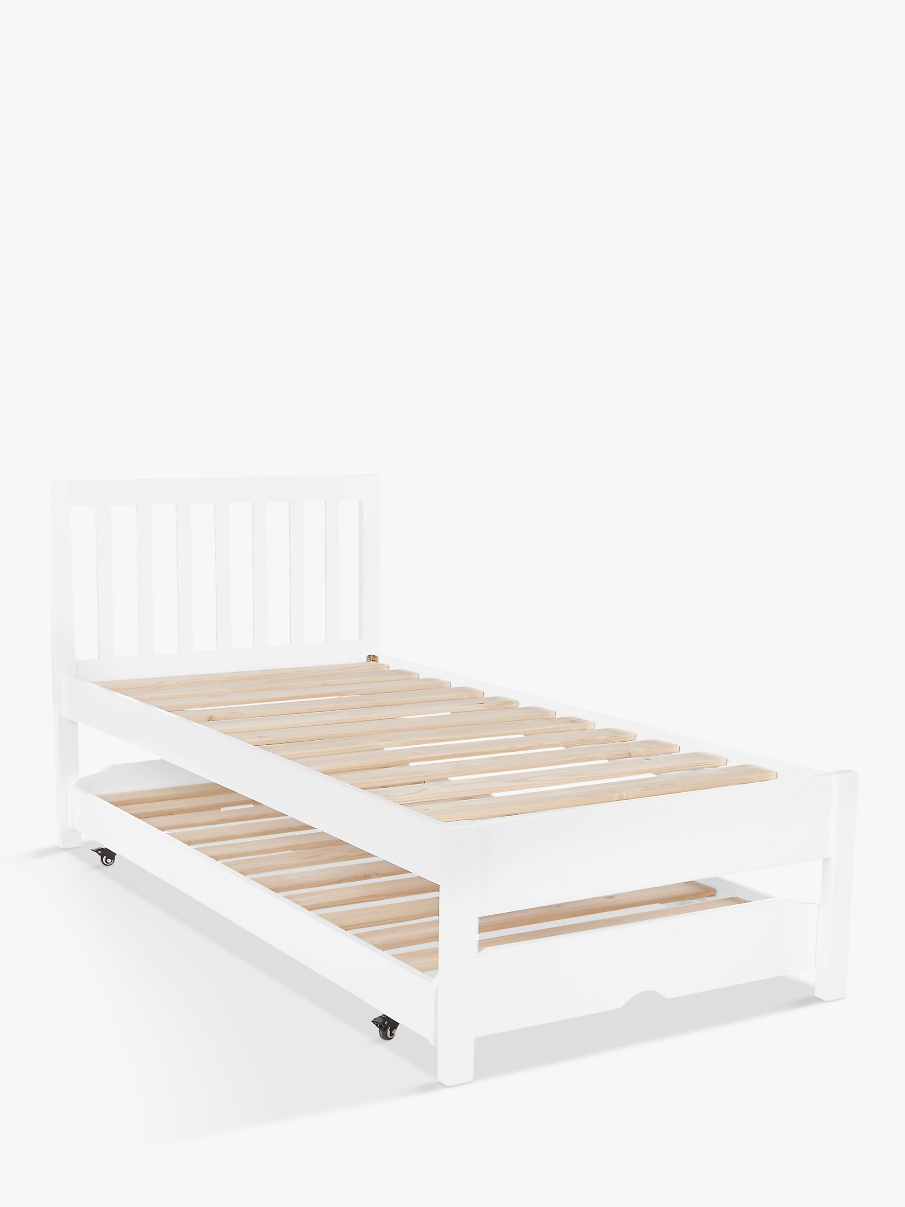 John Lewis ANYDAY Wilton Child Compliant Trundle Guest Bed Frame ...