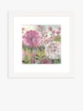 Jane Morgan - 'Passion 1' Framed Print & Mount, 33.5 x 33.5cm, Pink/Multi