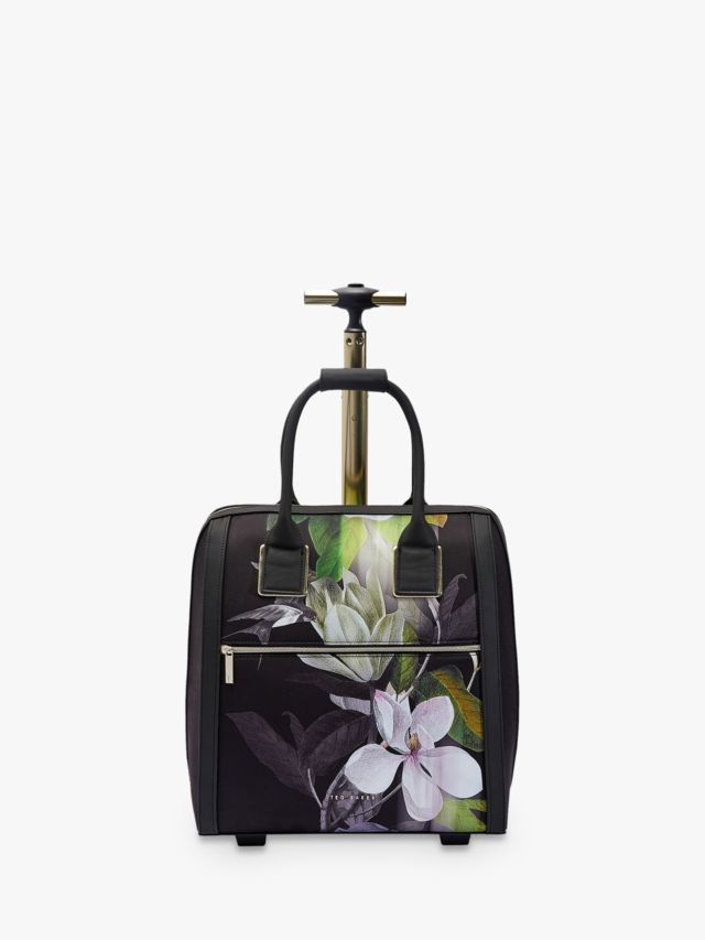 Ted Baker Womens Black Julliia Floral Travel Bag