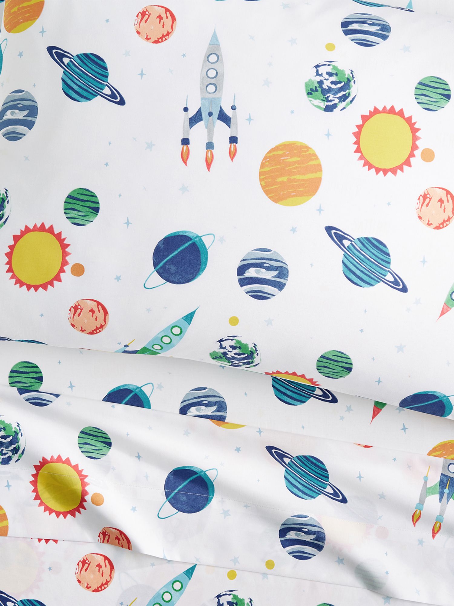 Pottery Barn Kids Solar System Flat Sheet review