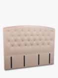 John Lewis Rouen Full Depth Upholstered Headboard, Super King Size