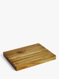 John Lewis Large Acacia Wood Chopping Board, 50cm, Natural