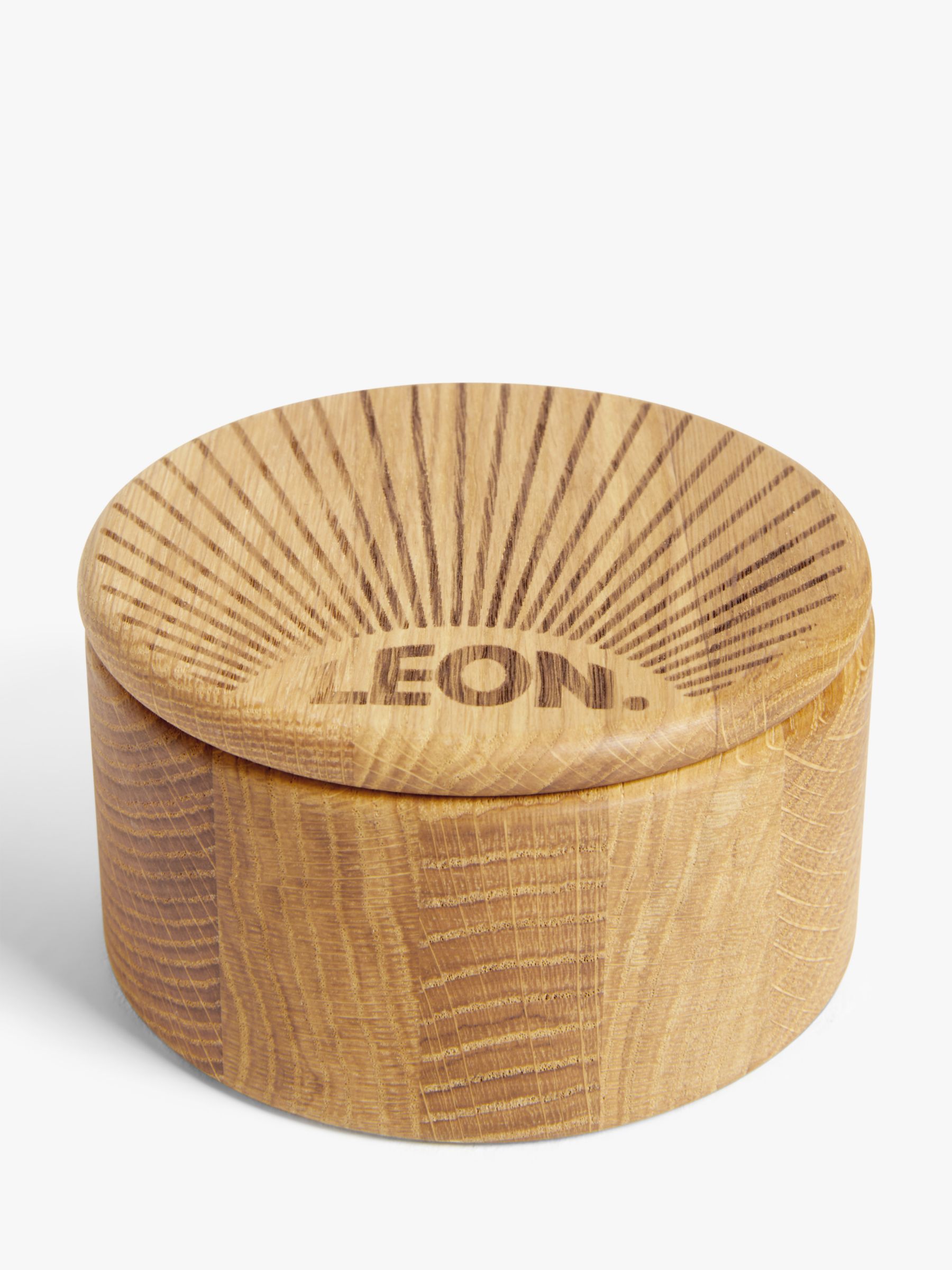 LEON Round Oak Wood Salt & Seasoning Pinch Pot review