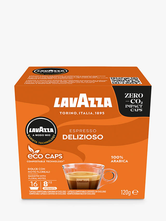 Lavazza Delizioso A Modo Mio Espresso Eco Capsules, Pack of 16