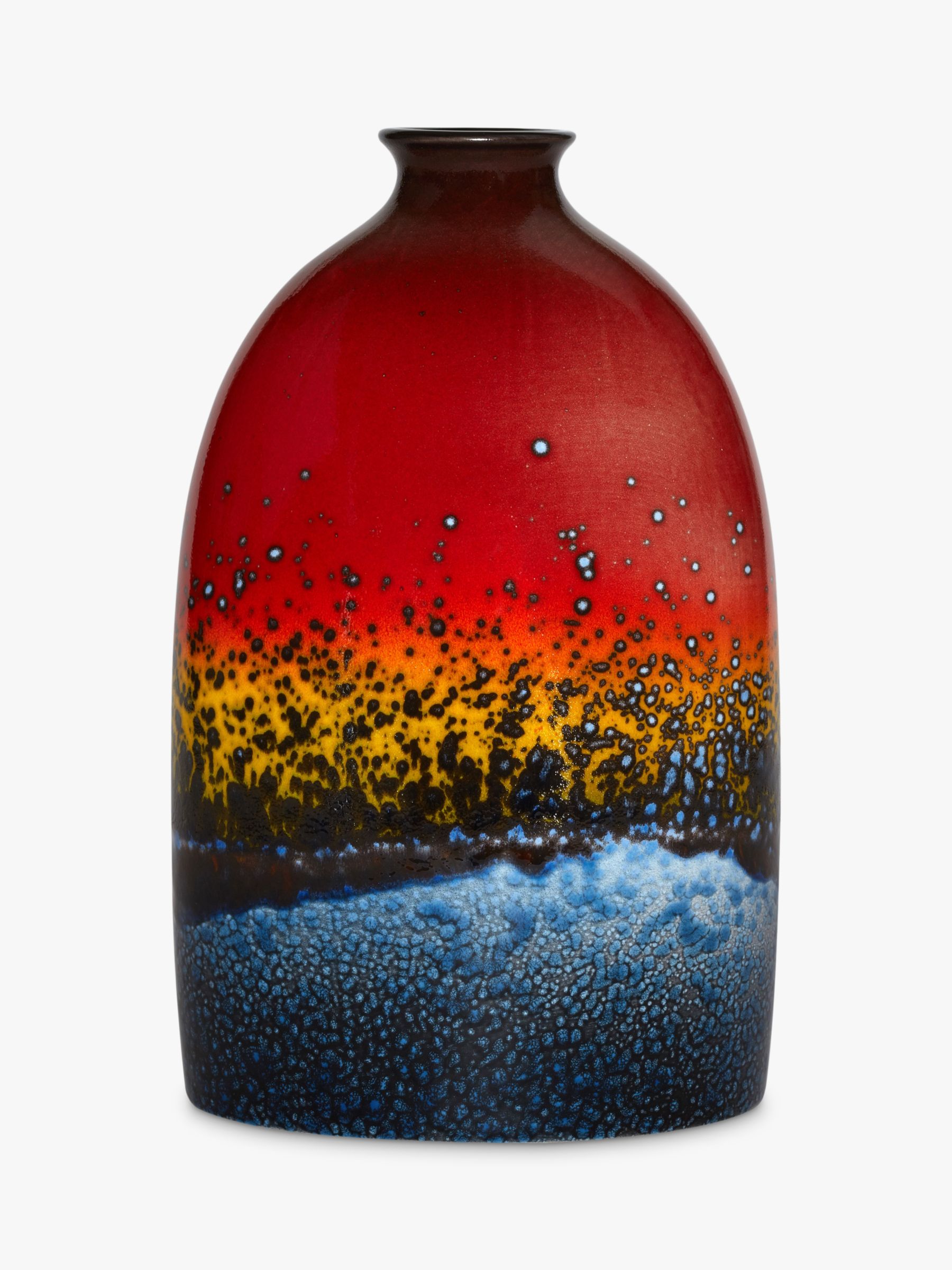 Poole Pottery Sunset Oval Bottle Vase review