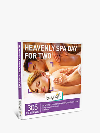 Buyagift Heavenly Spa Day for Two Gift Experience