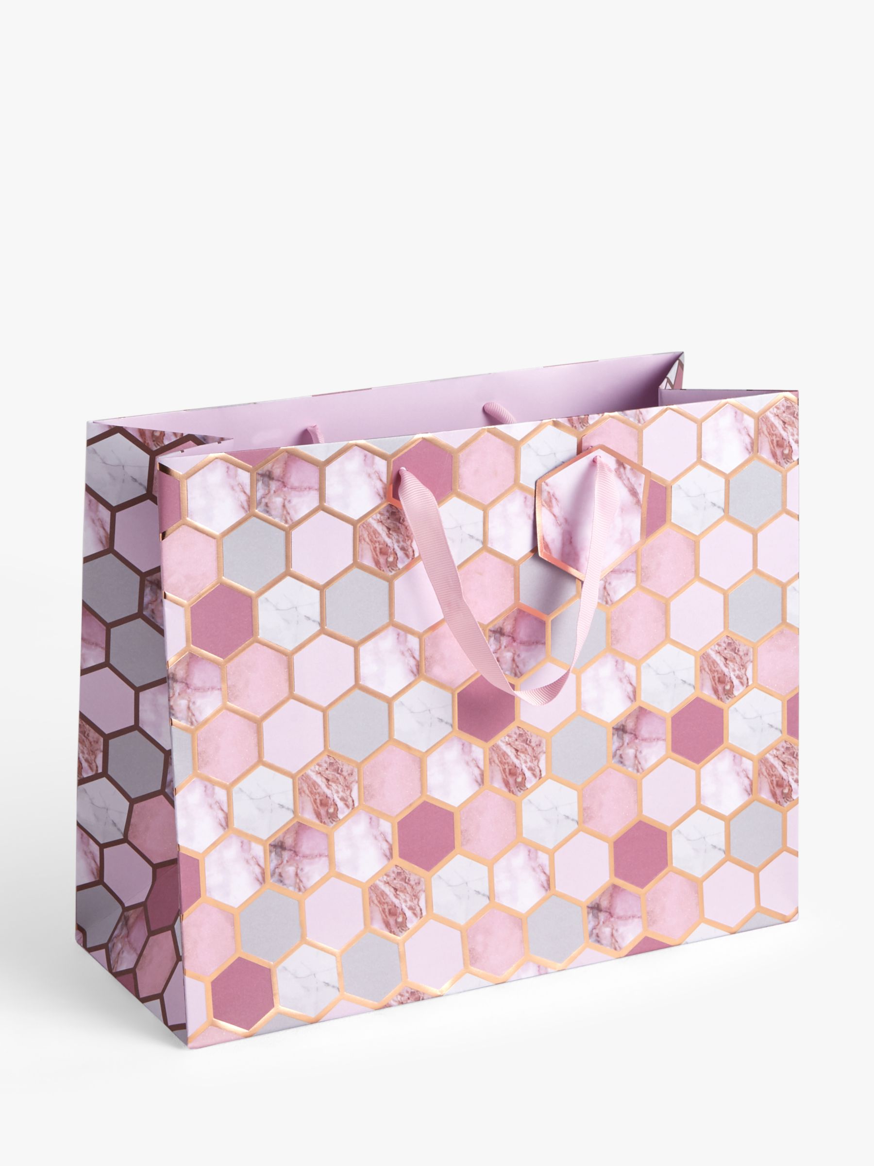 John Lewis & Partners Hexagon Marble Gift Bag review