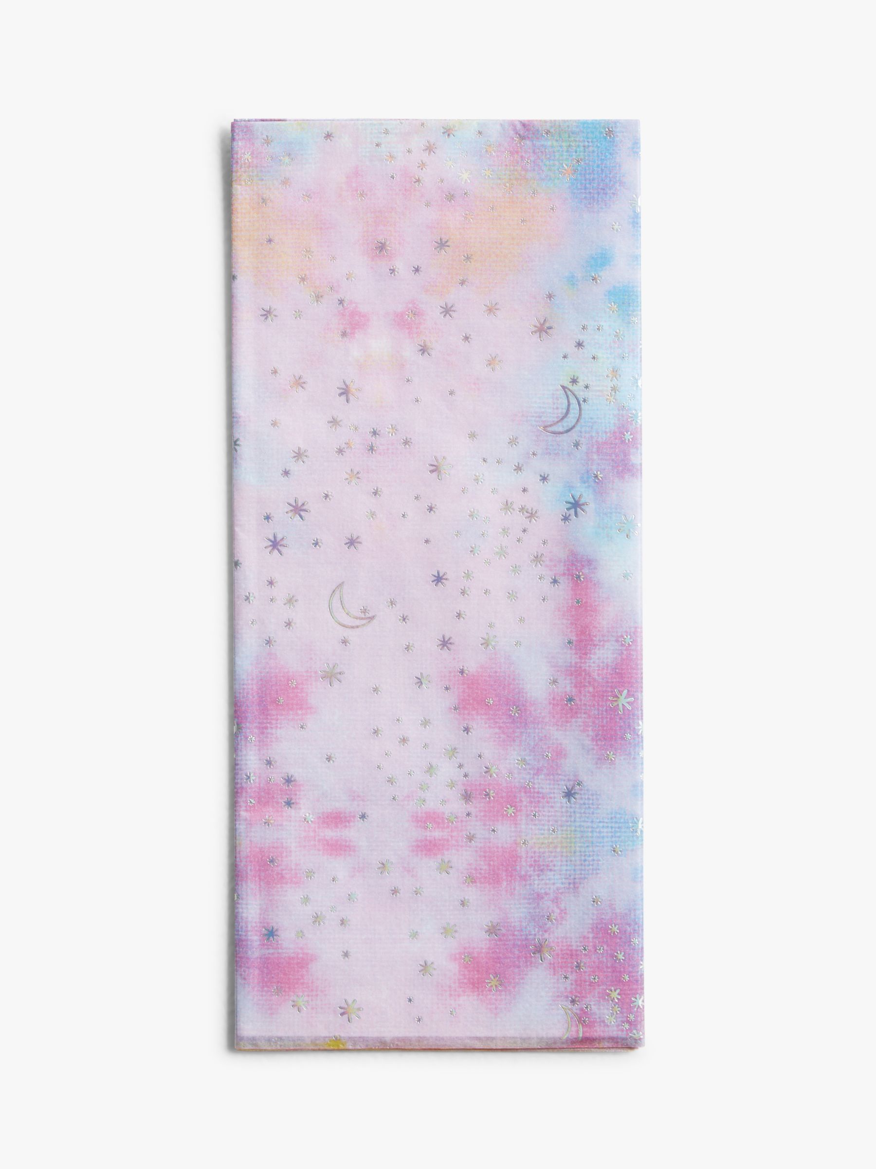 John Lewis & Partners Tie Dye Moon & Stars Tissue Paper review