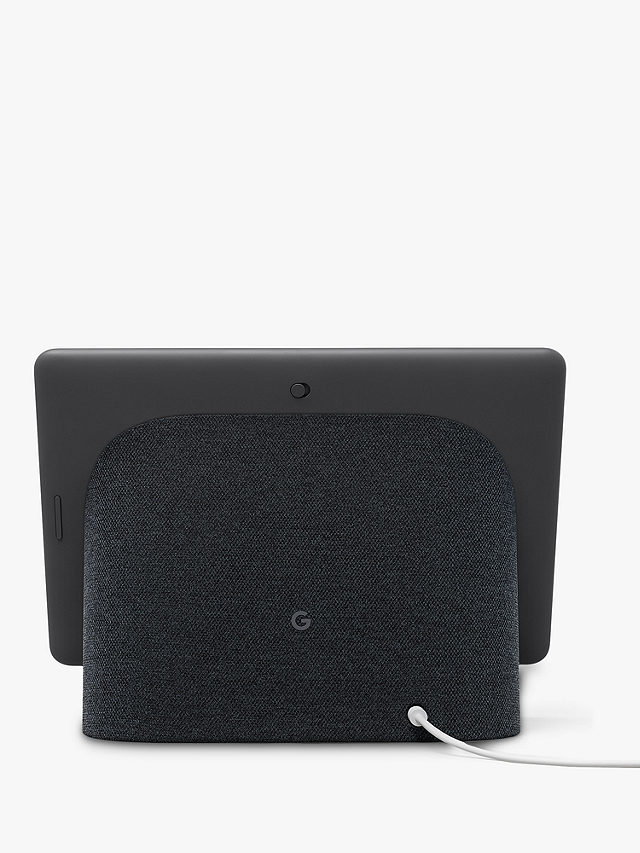 Google Nest Hub Max Hands-Free Smart Home Controller with 10” Screen, Charcoal