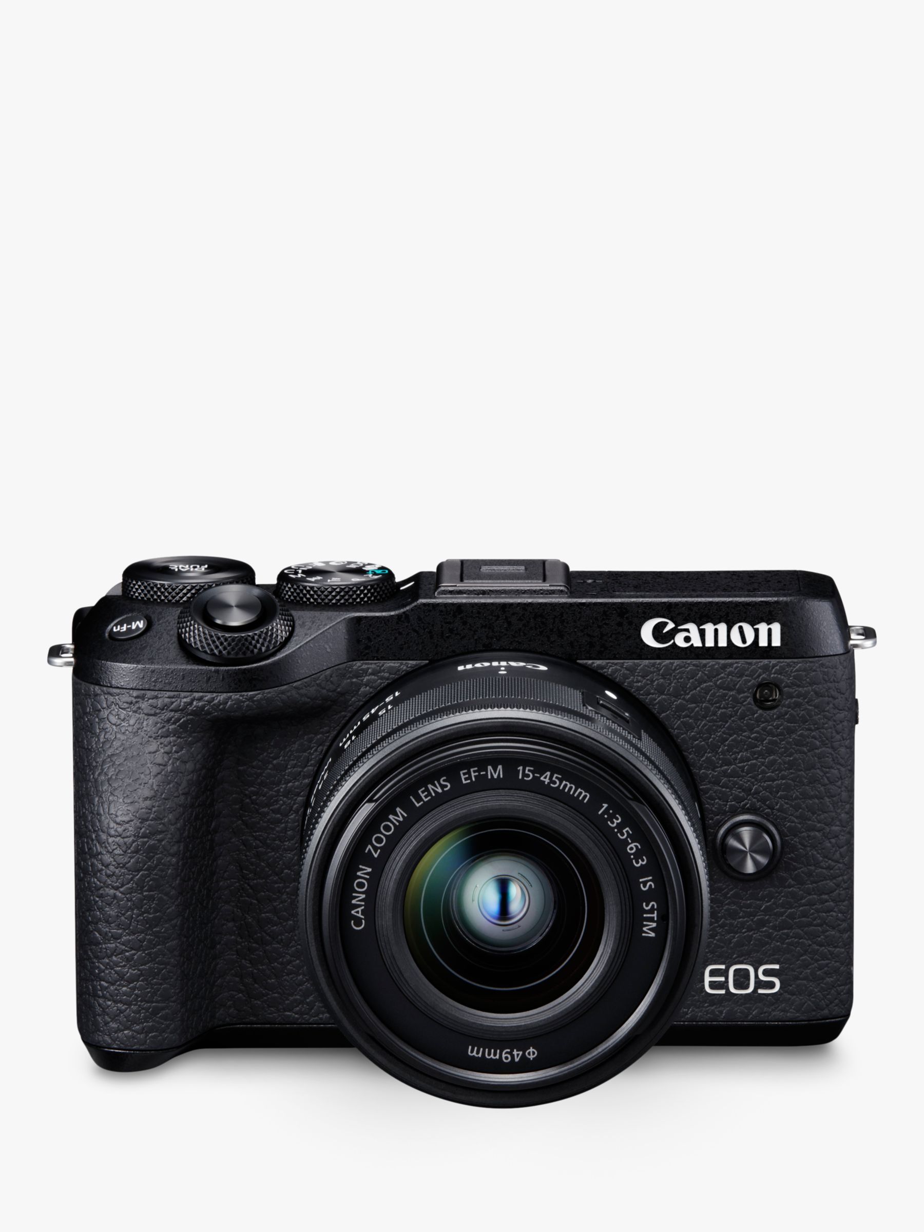Canon EOS M6 Mark II Compact System Camera with EF-M 15