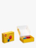 LEGO Wall Hanger Set, Red/Blue/Yellow