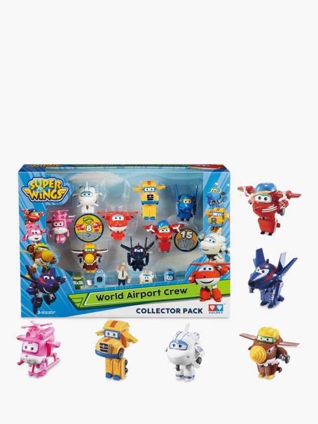 Super Wings World Airport Crew Collector's Pack by Auldey