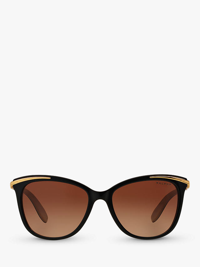 Ralph 0RA5203 Cat's Eye Polarised Sunglasses, Black