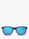 Ray-Ban RB4330 Unisex Chromance Polarised Square Sunglasses