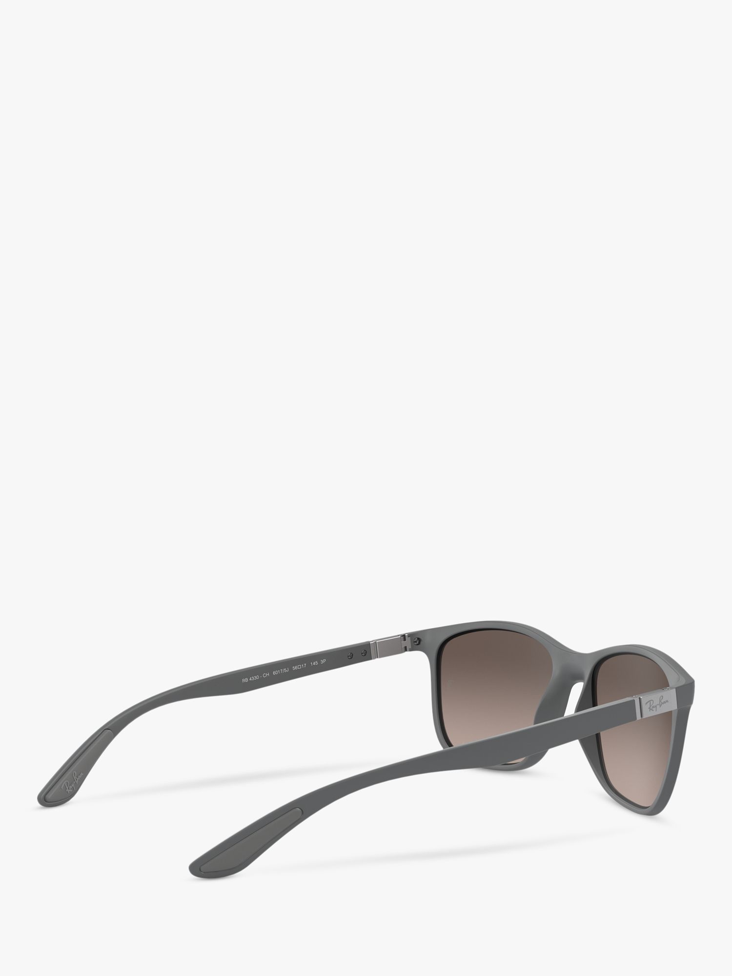 Buy Ray-Ban RB4330 Unisex Chromance Polarised Square Sunglasses Online at johnlewis.com
