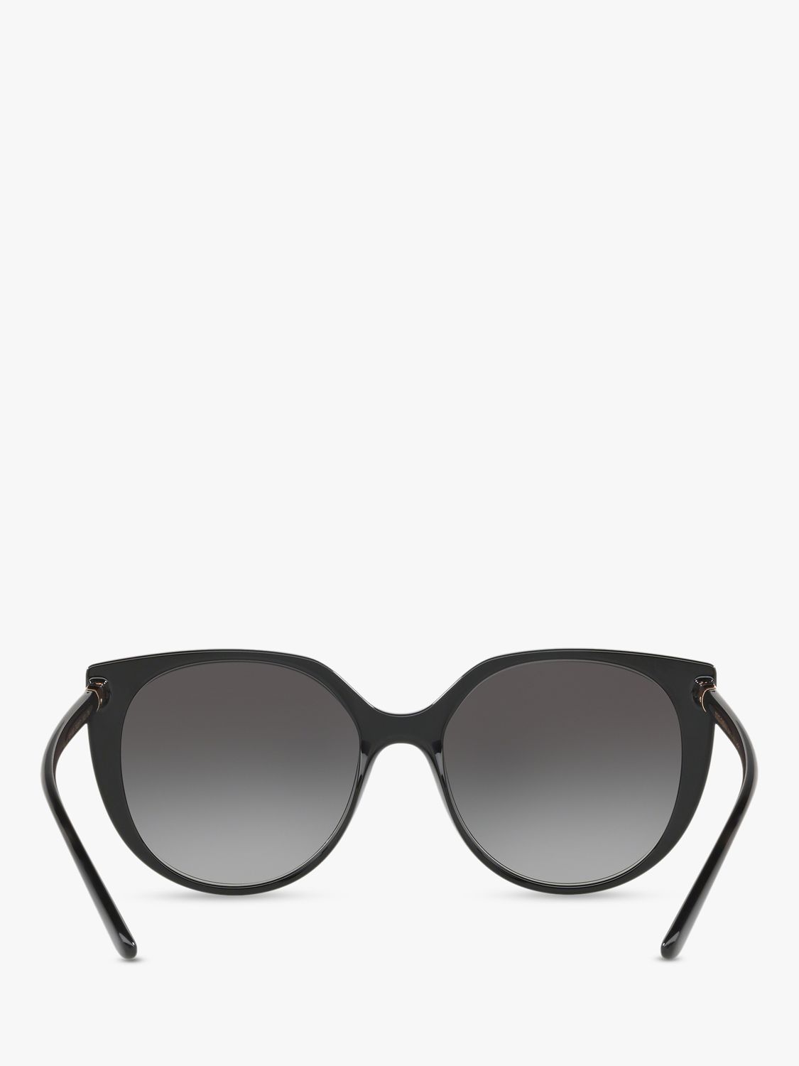 Dolce & Gabbana DG6119 Women's Oval Sunglasses, Matte Black/Grey ...