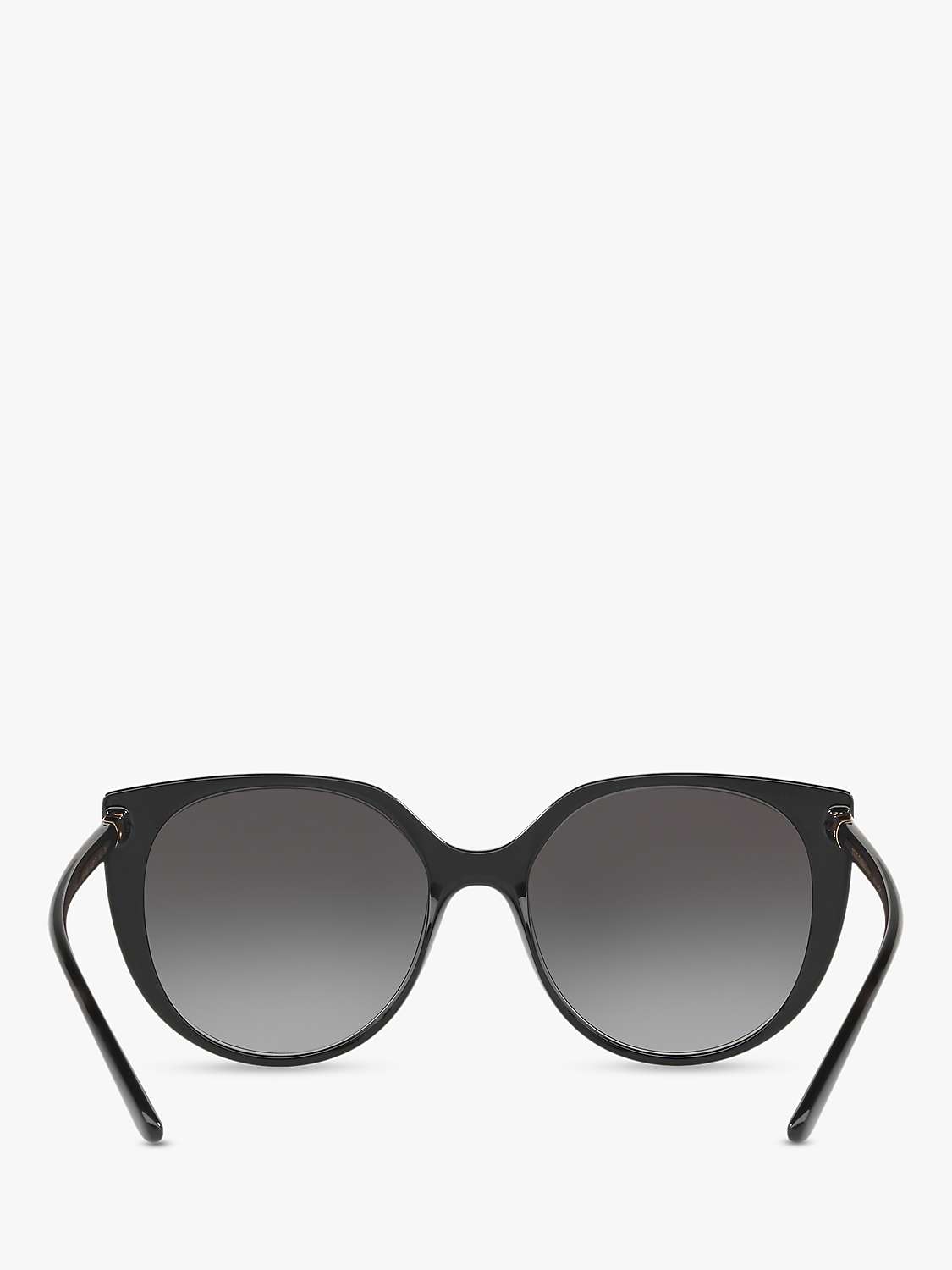 Buy Dolce & Gabbana DG6119 Women's Oval Sunglasses, Matte Black/Grey Gradient Online at johnlewis.com