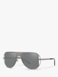 Versace VE2212 Men's Aviator Sunglasses