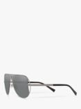 Versace VE2212 Men's Aviator Sunglasses