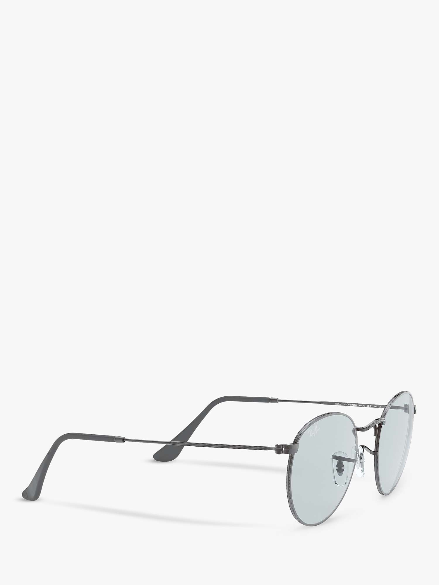 Buy Ray-Ban RB3447 Men's Round Metal Sunglasses Online at johnlewis.com