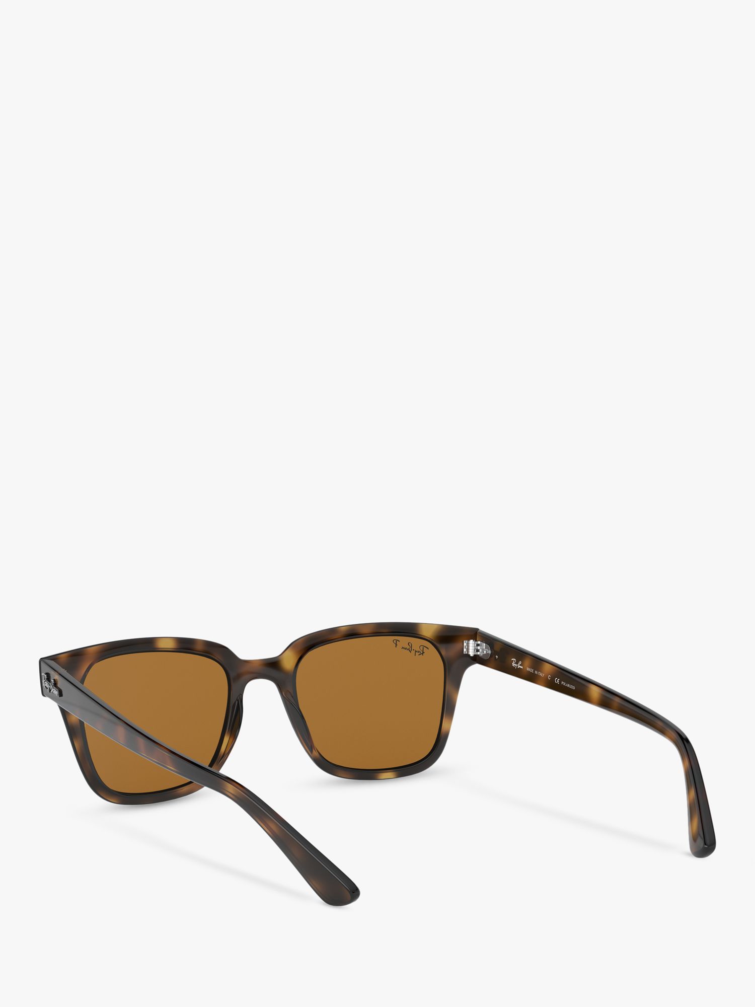 Buy Ray-Ban RB4323 Unisex Polarised Wayfarer Sunglasses Online at johnlewis.com