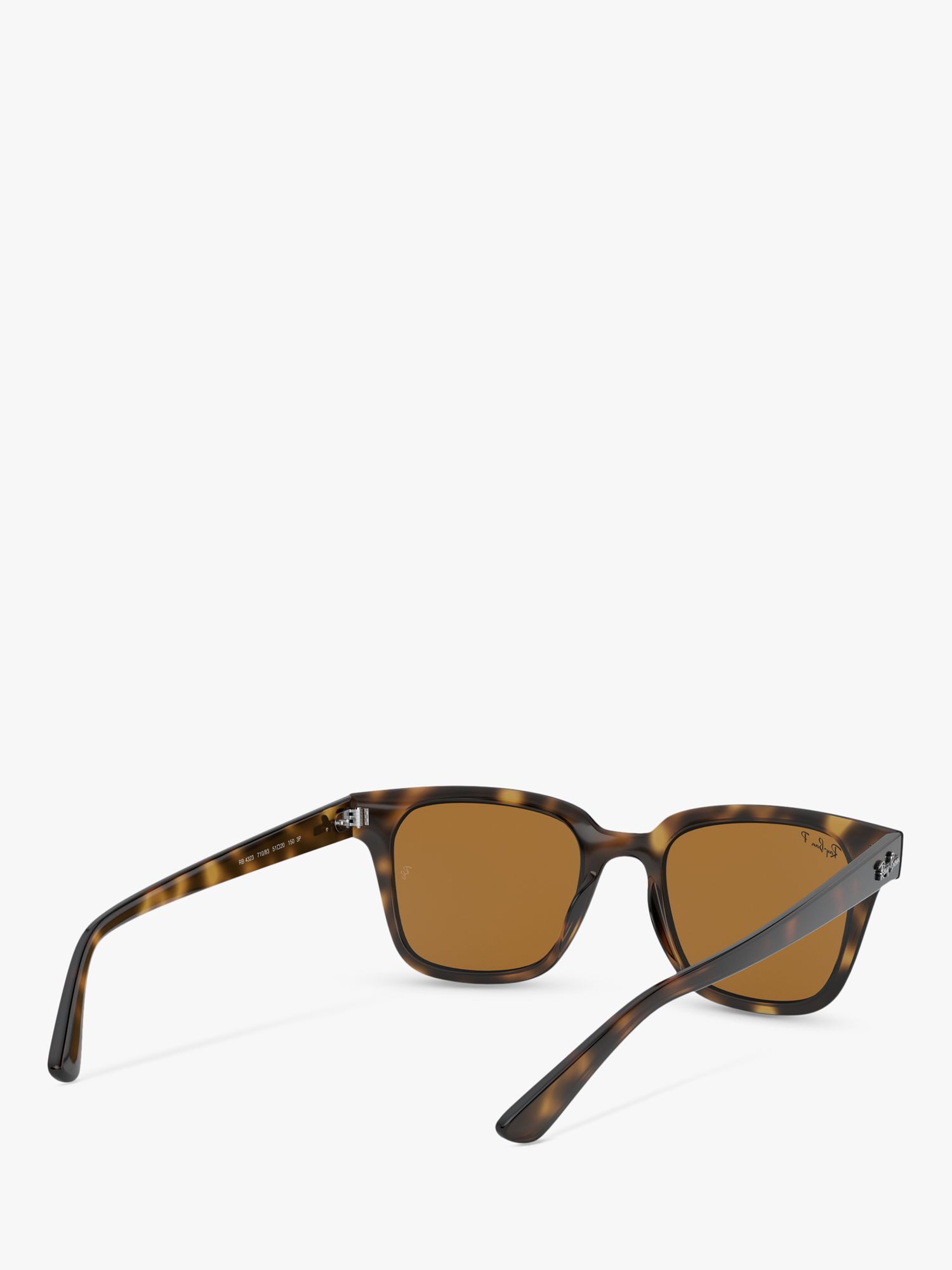 Buy Ray-Ban RB4323 Unisex Polarised Wayfarer Sunglasses Online at johnlewis.com