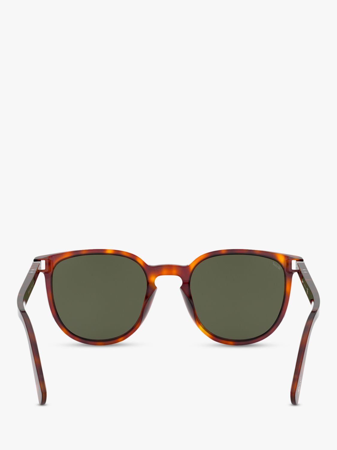 Persol PO3226S Special Edition Oval Sunglasses, Havana/Green