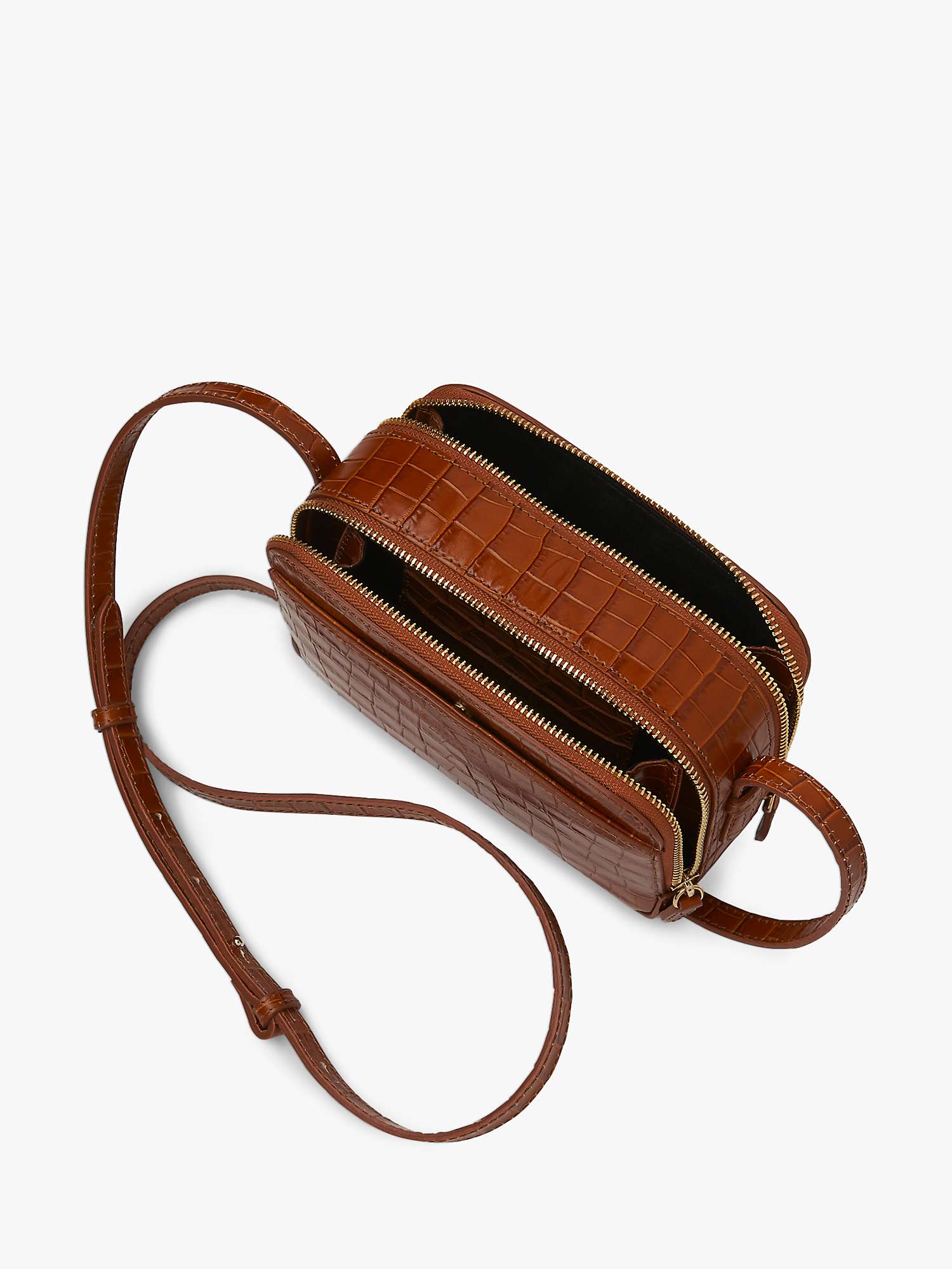 Buy L.K.Bennett Mariel Leather Shoulder Bag Online at johnlewis.com