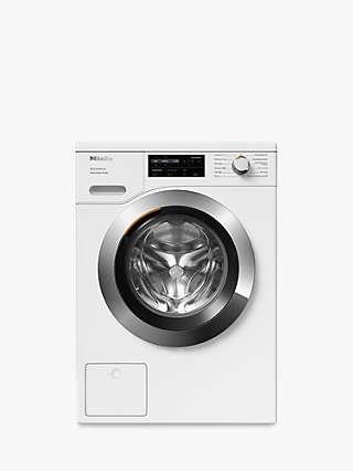 Miele WEG365 Freestanding Washing Machine, 9kg Load, 1400rpm Spin, White
